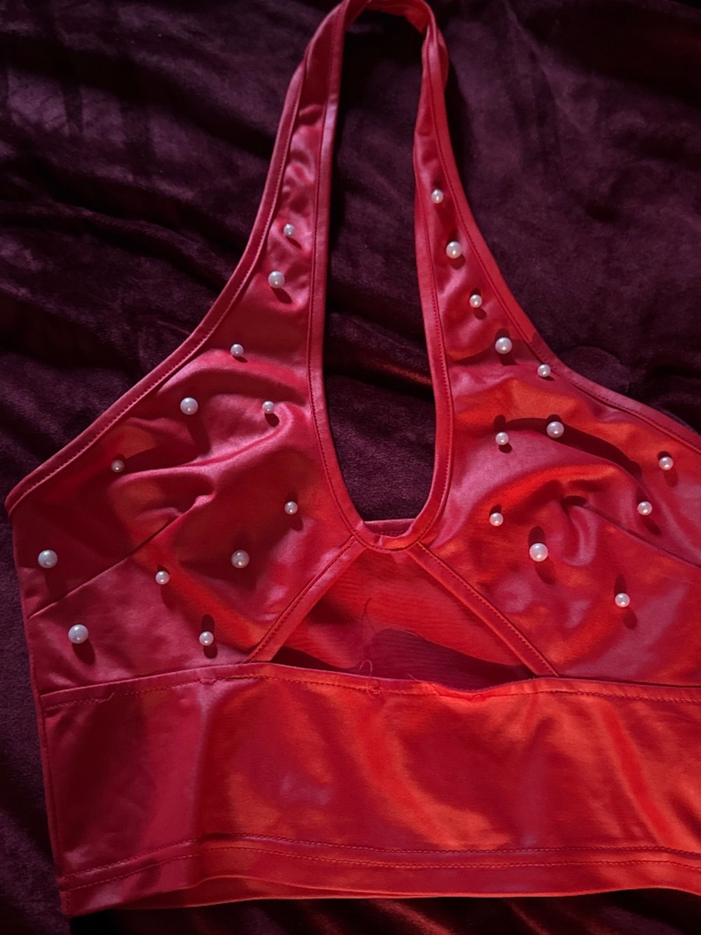 Dressy crop top